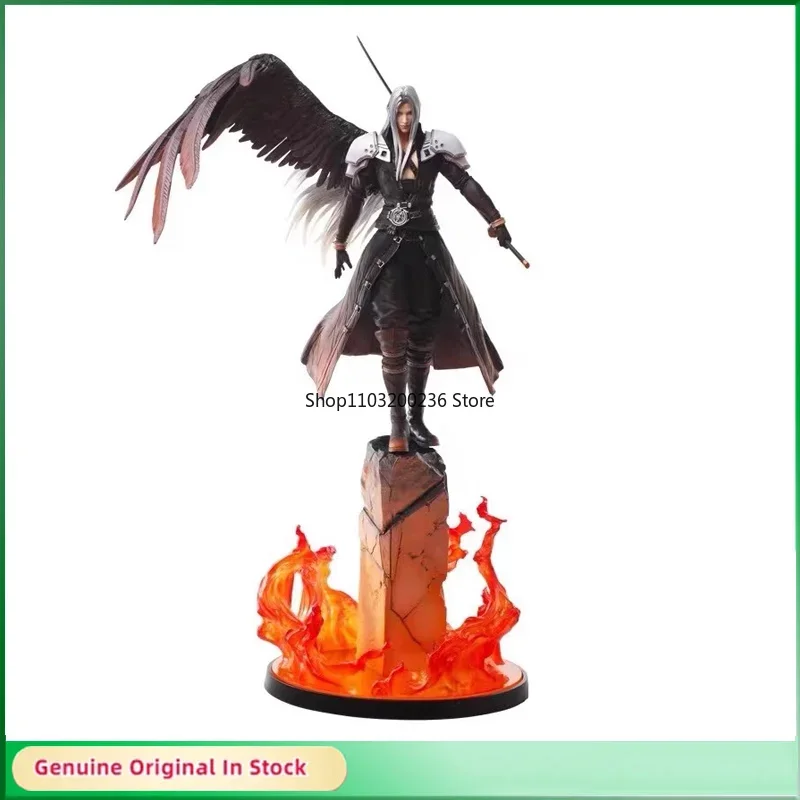 Original SQUARE ENIX BRING ARTS Final Fantasy VII Sephiroth Static Arts Remake Action Figure Model Collectibles Gift