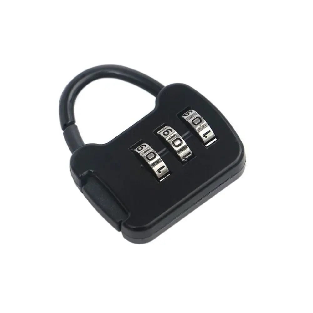 

Colorful Portable Student Dormitory Cabinet Practical Digit Code Lock Zipper Lock Padlock Trolley Case