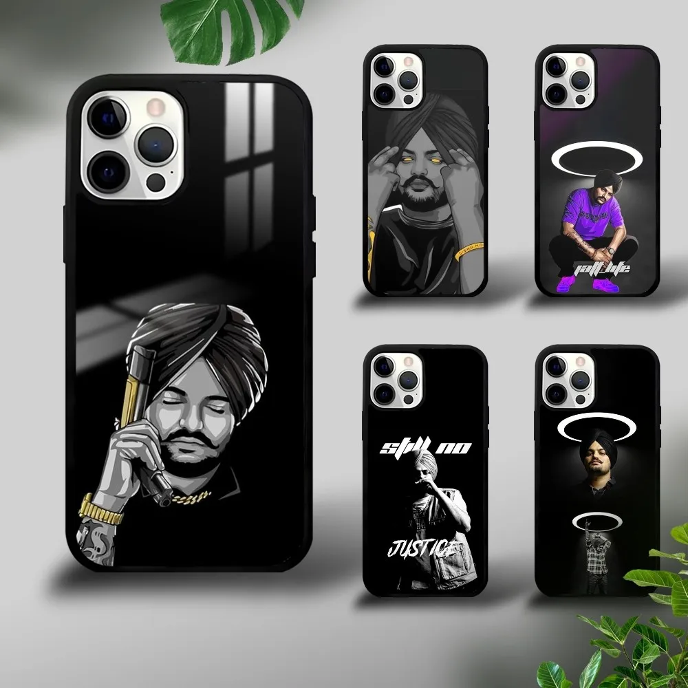 

Sidhu M-Moose W-Wala Phone Case For iPhone 16 15 14 13 12 11 Pro Xs Max Mini Plus Celulares Hard Funda