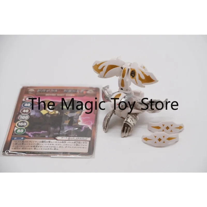 Original SEGA Bakugan BakuTech White Coconut Tree Collectible Deformation Figure Model Toy