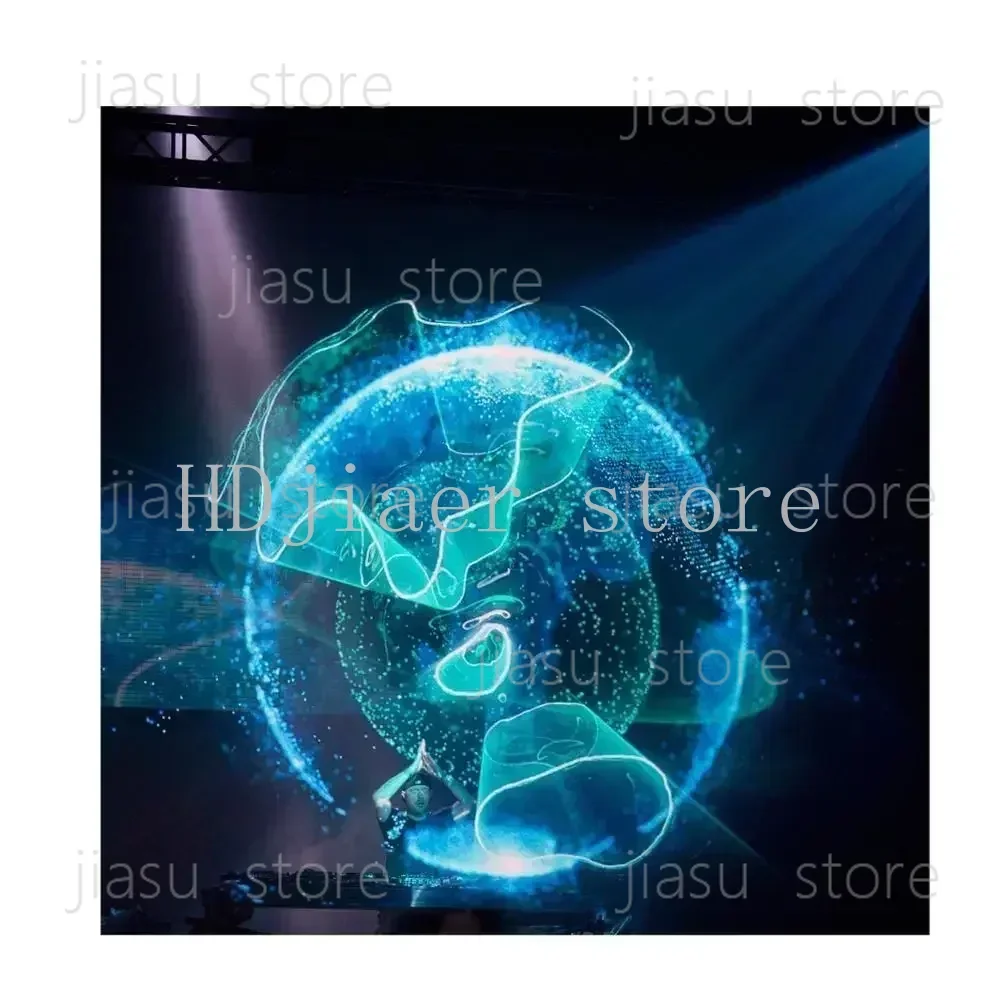 

fFactory - outlet 3D 3×5m Holographic Projection Mesh Screen (Holo - Gauze Screen) for Large - scale Stage Shows