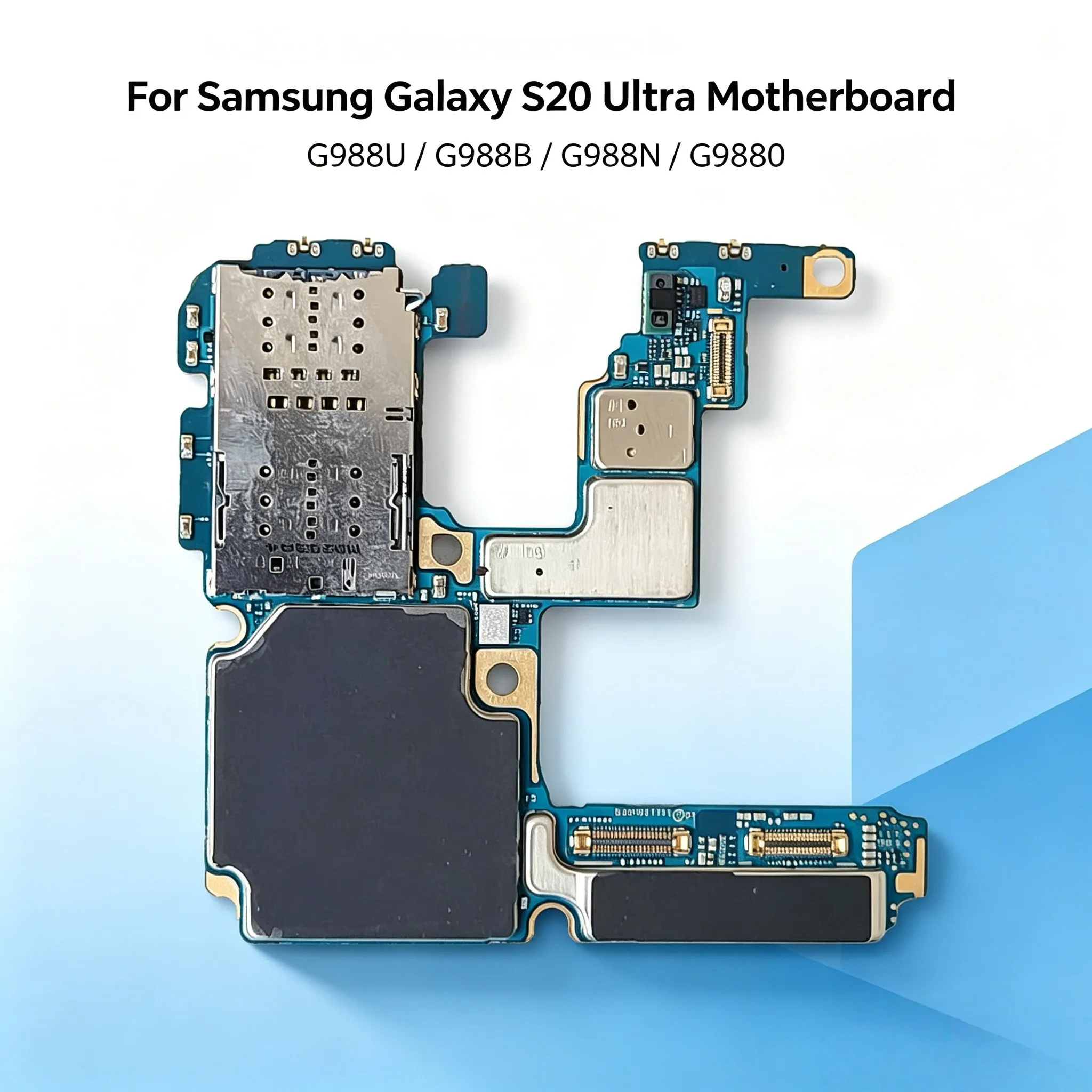 Fully Tested Unlocked Repair Mainboard For Samsung Galaxy S20 Ultra S20U SM-G988U SM-G988B SM-G988N SM-G9880 Motherboard