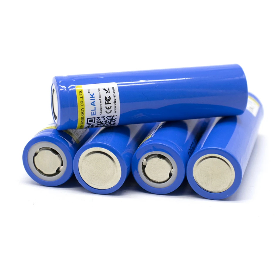 5 PCS 18650 1300 mah batteria al litio di alimentazione 3.7 V batteria ricaricabile con torcia a luce forte