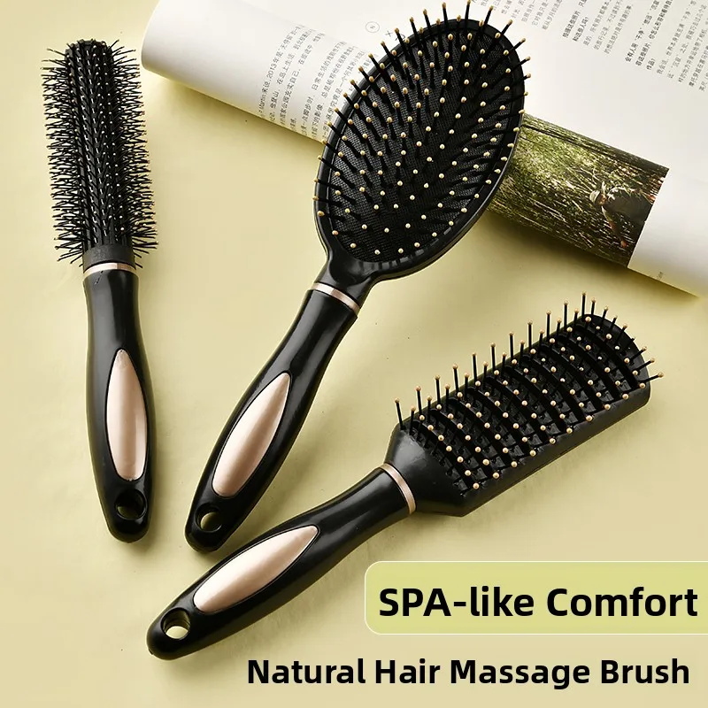 

Расческа для укладки волос для домашнего использования, массажная расческа с воздушной подушкой, для мужчин и женщин, расческа-валик с воздушной подушкой, цилиндрическая расческа для укладки волос, милая расческа с внутренней застежкой