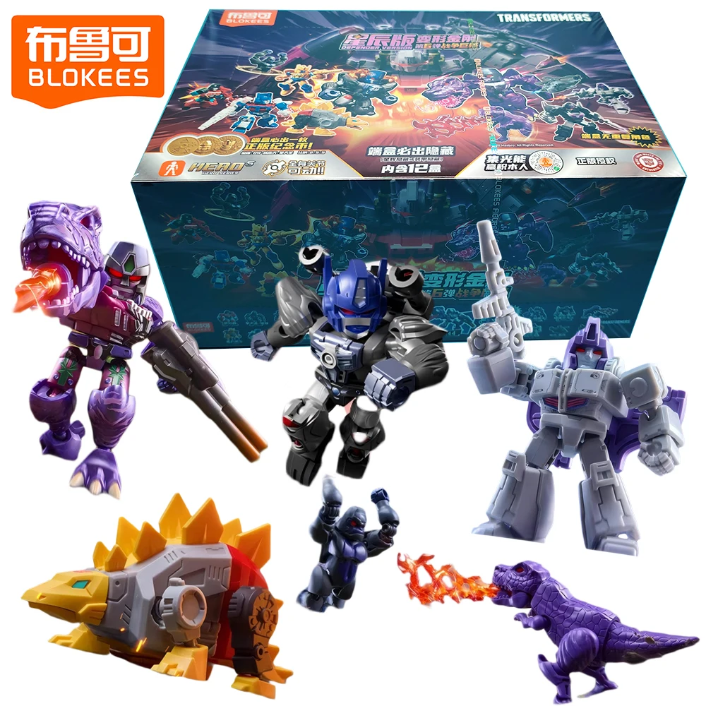 Nuova Serie Originale BLOKEES Transformers Blind Box Versione Defender Vol.6, Serie Mecha di Guerra Ultra Magnus, Statuette Ornamentali da Scrivania, Regali