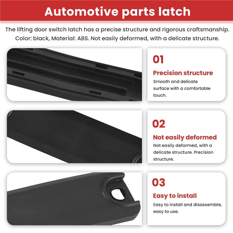 Trunk Hatch Liftgate สวิตช์ Latch Release ปุ่มเปลี่ยนฝาครอบสําหรับ Toyota-A67F