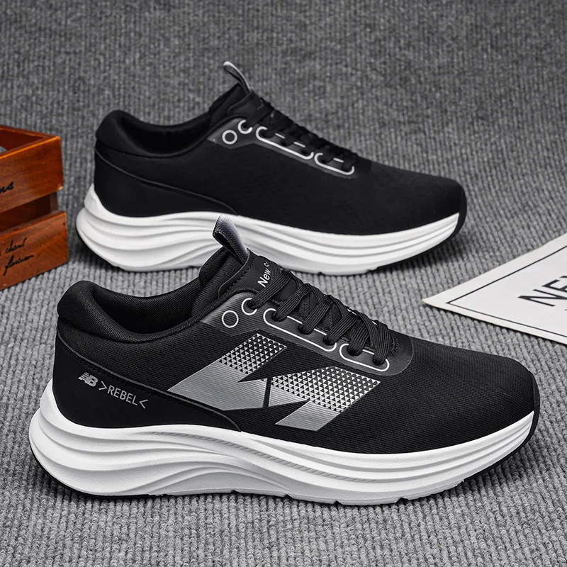 

Four Seasons Wearable Men Retro Gump Shoes Lightweight Daily Walking Athletic Shoes