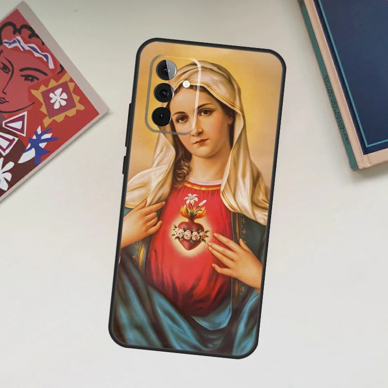 Virgin Mary of Catholic Religious For Samsung Galaxy A33 A53 A13 A23 A52 A32 A22 A12 A51 A71 A15 A25 A14 A34 A54 Phone Case