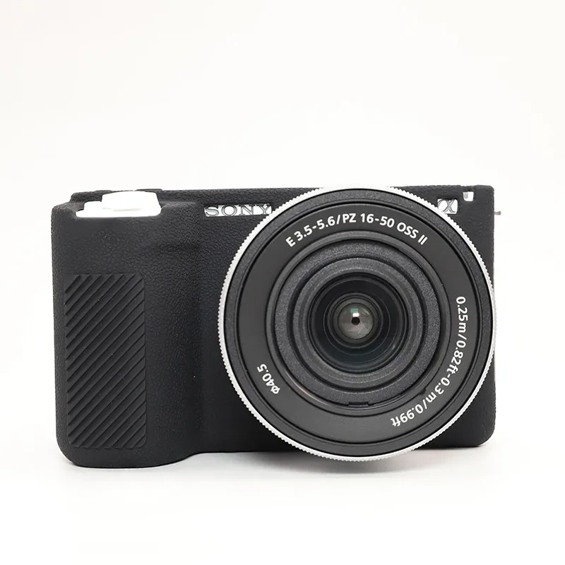 Silicone Camera Case Rubber Cover For Sony ZVE10 II ZVE10 Mark ii ZV-E10 II Texture model
