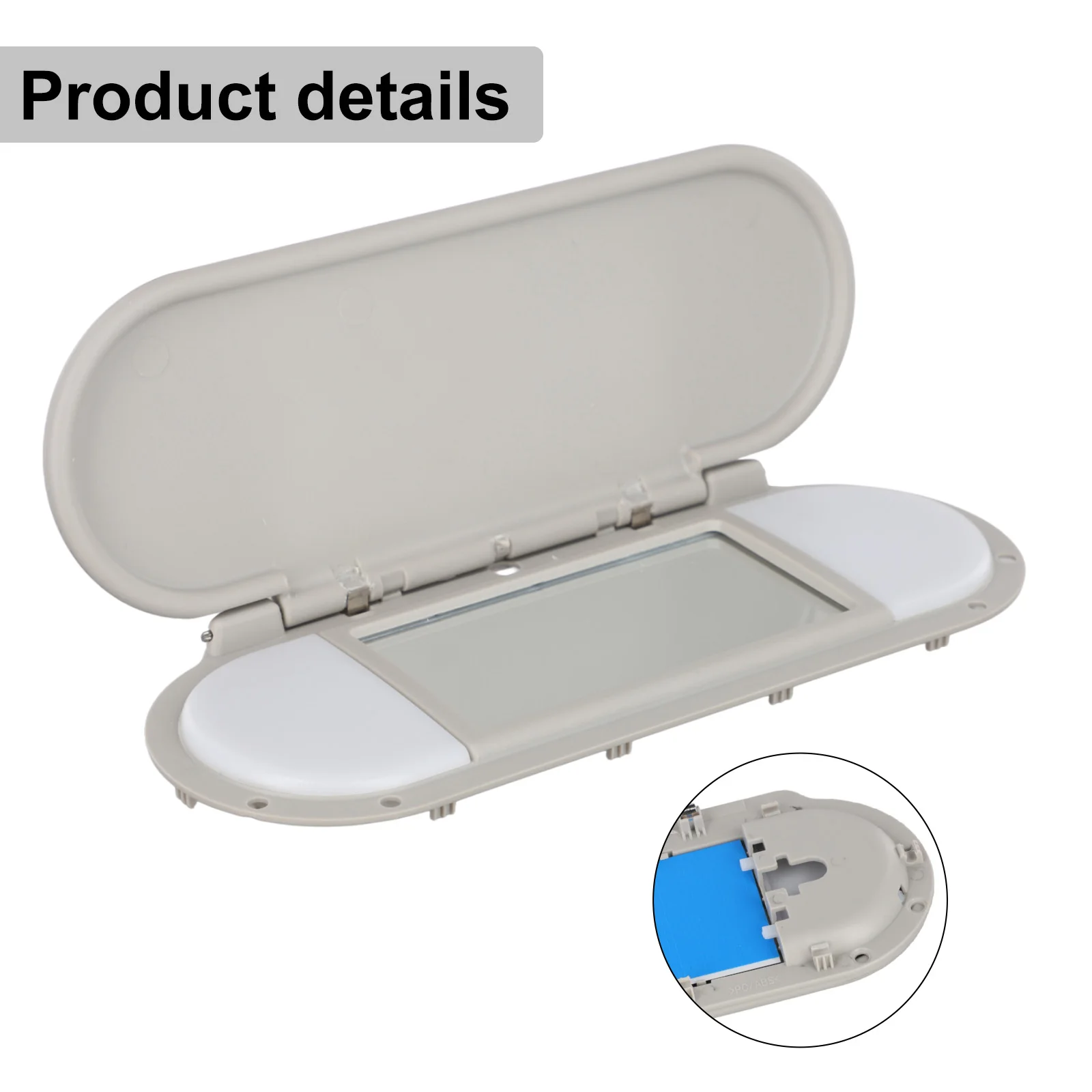 

Sun Visor Replacement Sun Visor Cover Car Interior Accessory Size As Shown In The Picture Replacement Installation ABS Material