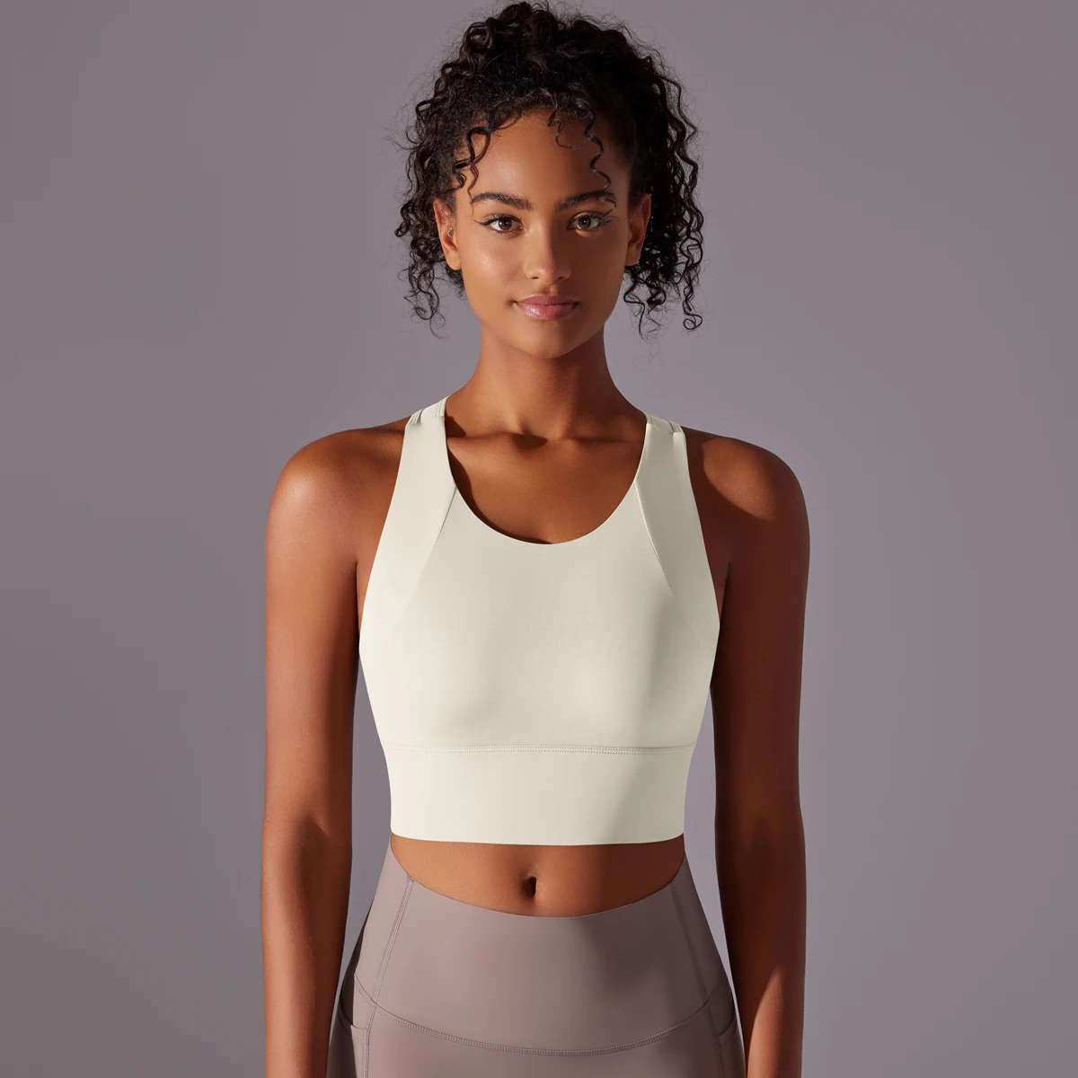Nylon Sexy Women\'s Sports Bra Top Women Tight Elastic Gym Sport Yoga Bras Crop Top Yoga Clothes Stretch Women Sports Underwear