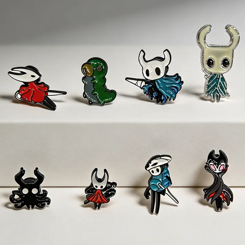 Esports Gaming Jacket - Pin Enamel Ksatria Serangga Kartun 8Pcs