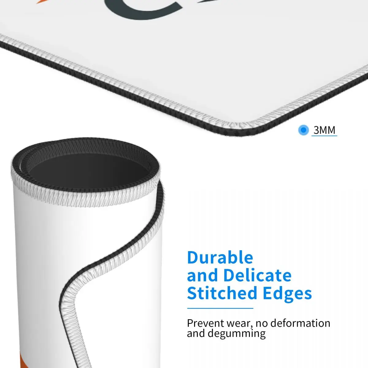 Carado Logo Mouse Pad Computer Keyboard Mouse Mat Gaming PC Laptop Desk Mat Office Accessories Table Mats