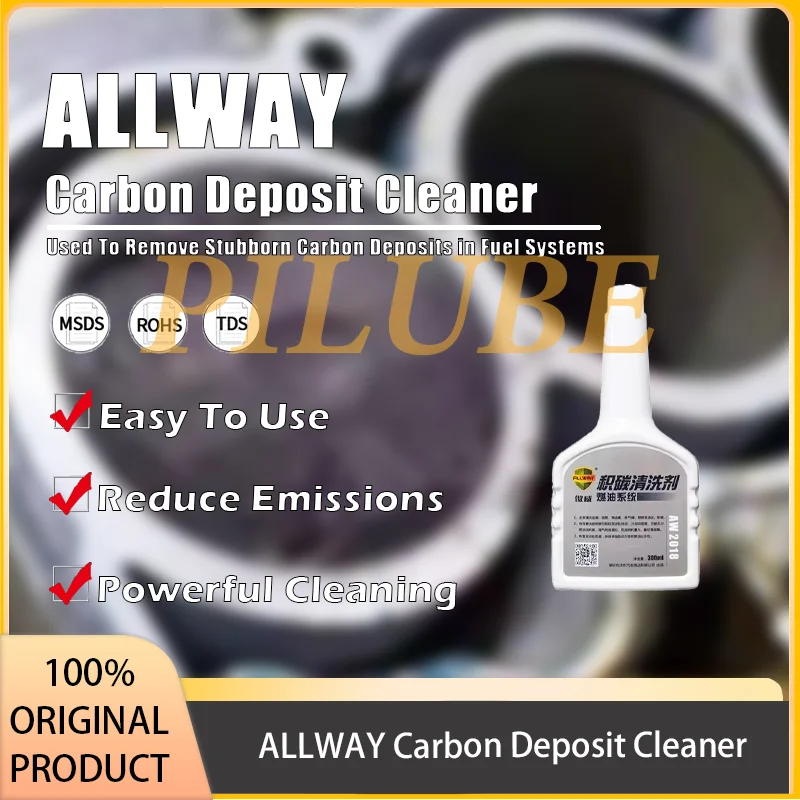 

ALLWAY Carbon Deposit Cleaner Средство для чистки двигателя удаляет сбор углерода и улучшает эффективность топлива Оригинальный продукт
