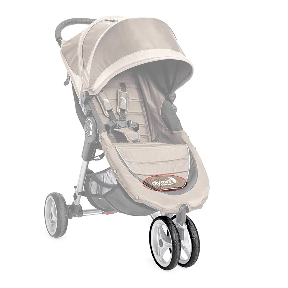 Stroller Tire For Baby Jogger City Mini Buggy Front Wheel Tyre Cover EVA Tubeless Casing Customize Baby Replace Accessories