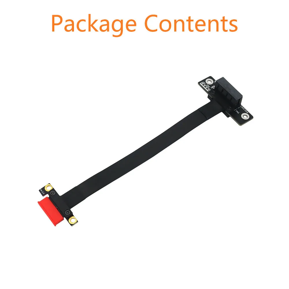 Nuevo PCIE Riser PCI-E X1 a PCI-E X1 Cable adaptador convertidor elevador PCI-E PCI Express Gen3 8Gb 36PIN 1X Cable de extensión de 270 grados