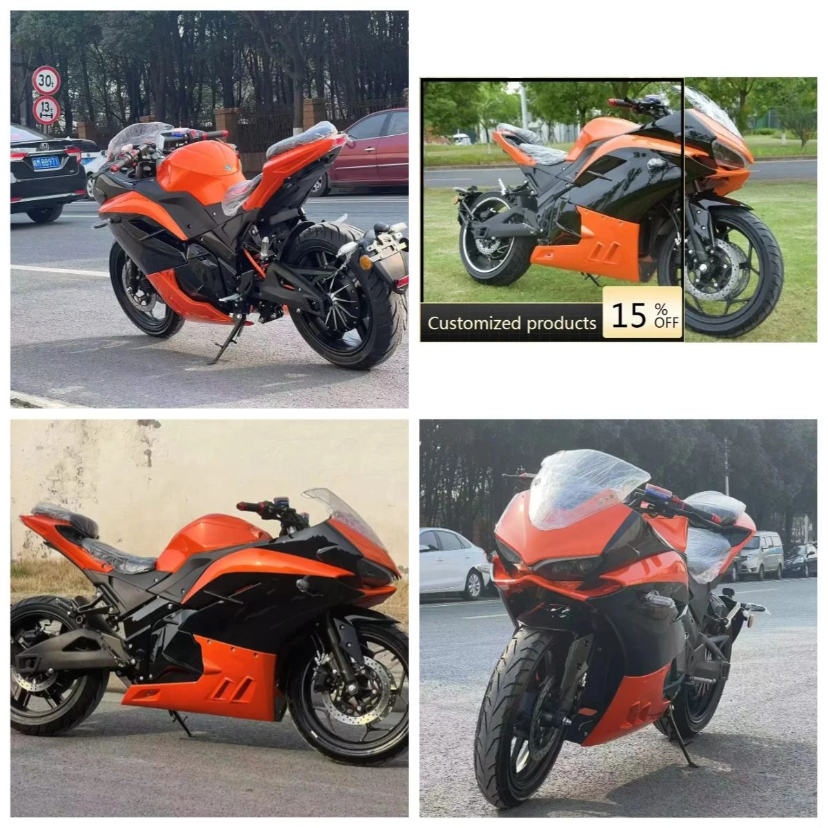 

STLFluyuan 2026 Chinese EEC COC Classic Model motorcycle two wheel Motorbike Electric motorcycle