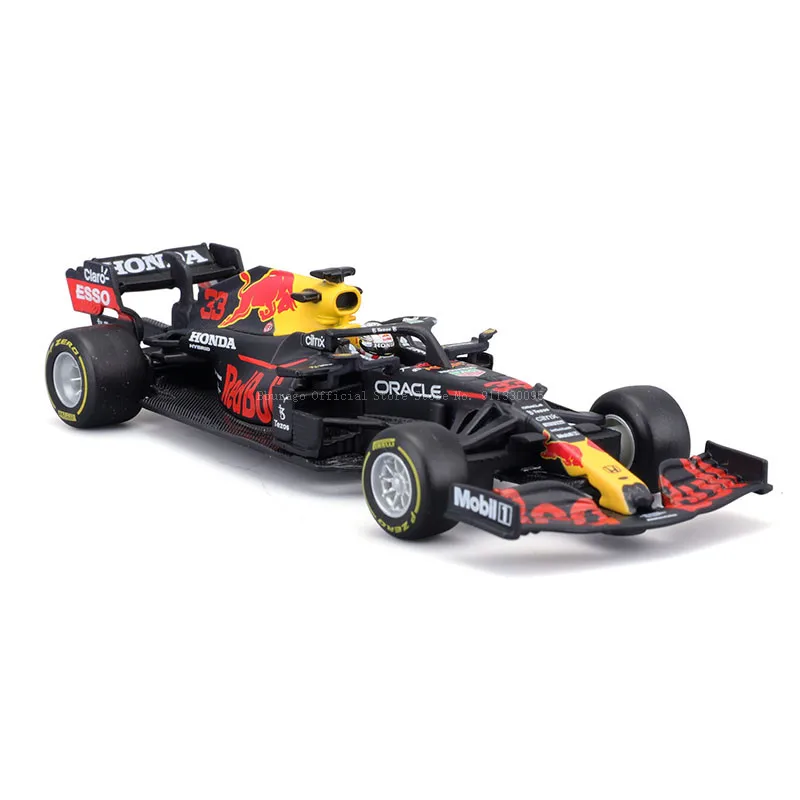 Bburago 1:43 F1 Red Bull Racing RB16 2020 NO33 Verstappen Legering Luxe Voertuig Diecast Auto Model Toy Collection Gift