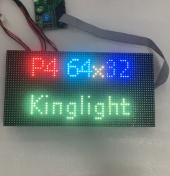 High quality P4 Indoor LED Module Kinglight Nationstar 3840Hz P4 LED Display Module 256x128mm