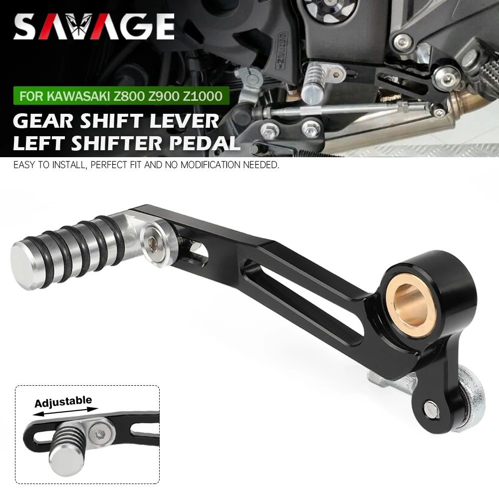 Gear Shift Lever For KAWASAKI Z800 Z900 Z1000 Z1000SX NINJA 1000 Z 900 Motorcycle Accessories Adjustable Shifter Pedal Toe Pegs