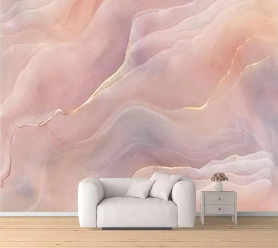 Custom wallpaper Watercolor marble abstract background mural home decoration tapestry living room bedroom mural 3d wallpaper