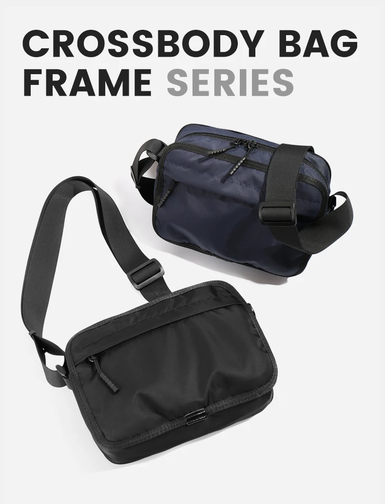 Japanese Style Casual Shoulder Bag Nylon Cloth Crossbody Bag Waterproof Unisex Mobile Phone Backpack Durable Fashion Waist Pack