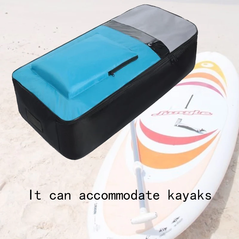 Saco de prancha de remo sup prancha de acampamento saco de dormir bagagem em movimento colcha colchão rafting barco saco de armazenamento mochila prancha de remo inflável água grande capacidade armazenamento à prova dwaterproof água adequado para prancha de surf bagagem em movimento leve e durável