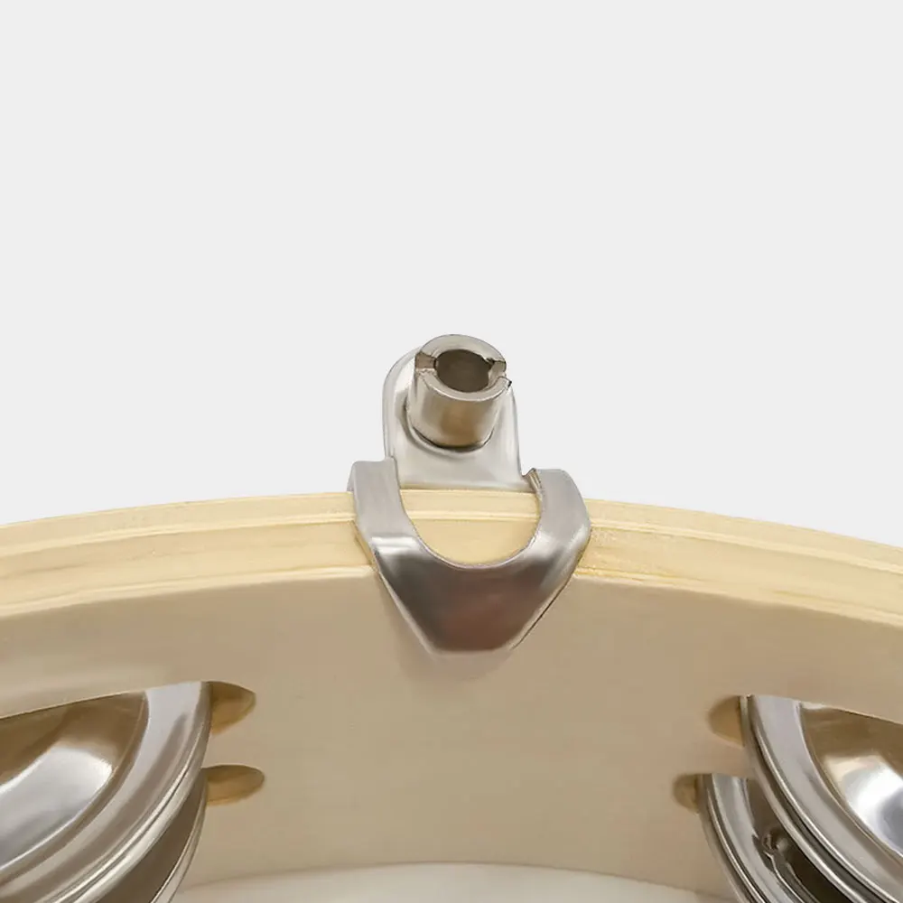 8/10 بوصة الدف صف مزدوج الأناشيد المعدنية باليد الدف طبل آلة موسيقية #3