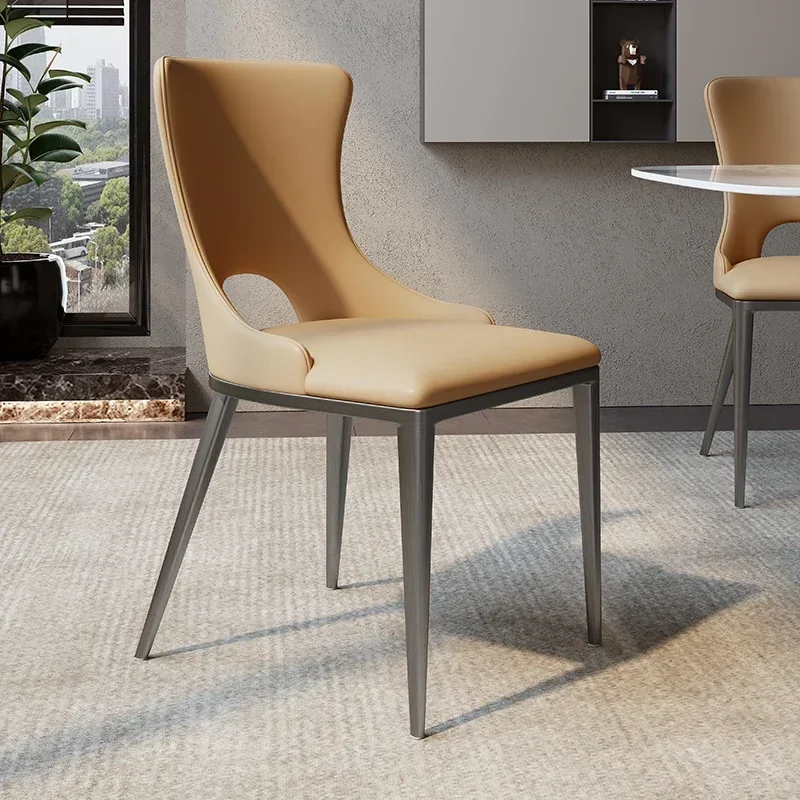 Nordic Dining Chair Kitchen Items Furniture Mid Century Luxury Chairs Office Designer Room Vintage Muebles Design Bar Stools
