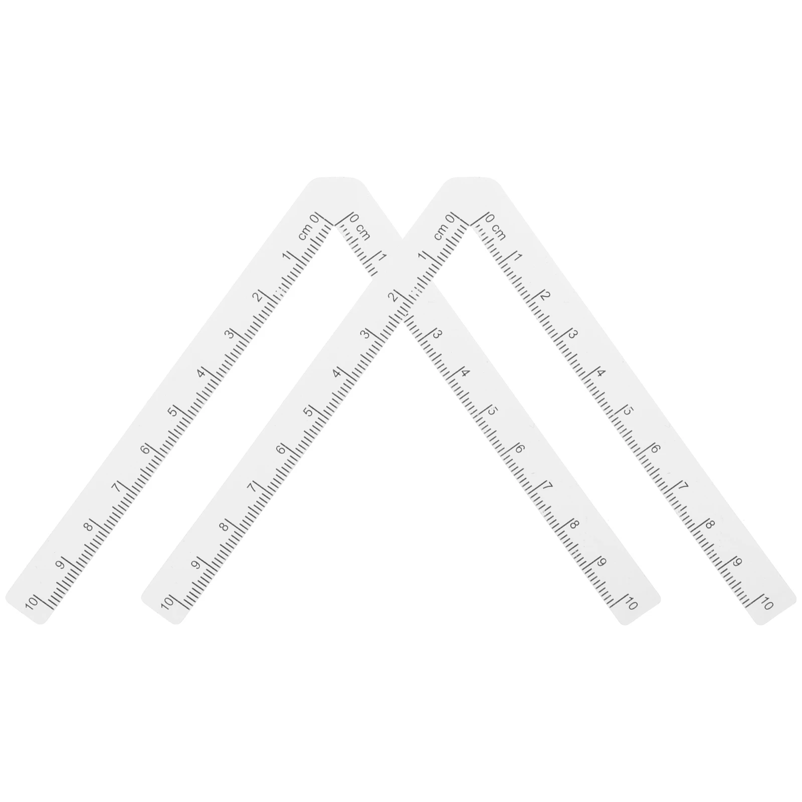 

2Pcs Hanfu Cuju Ball Locating Ruler Flexible PVC Sewing Measuring Ruler for Pattern Making and Tailor Use Pattern Sewing Rulers