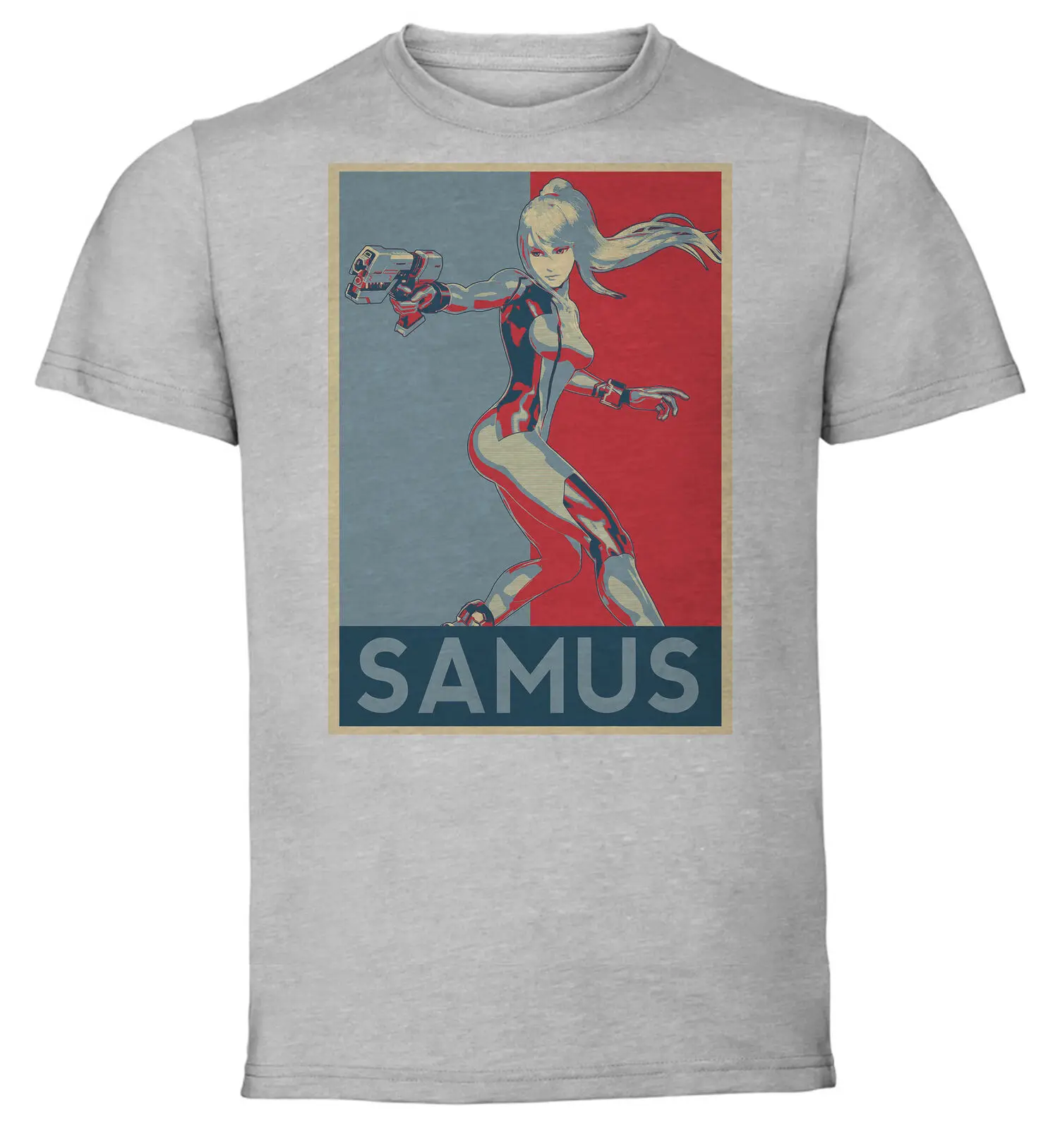 TShirt    Knit  Propaganda  Smash Bros  Zero Suit Samus Unisex clothing