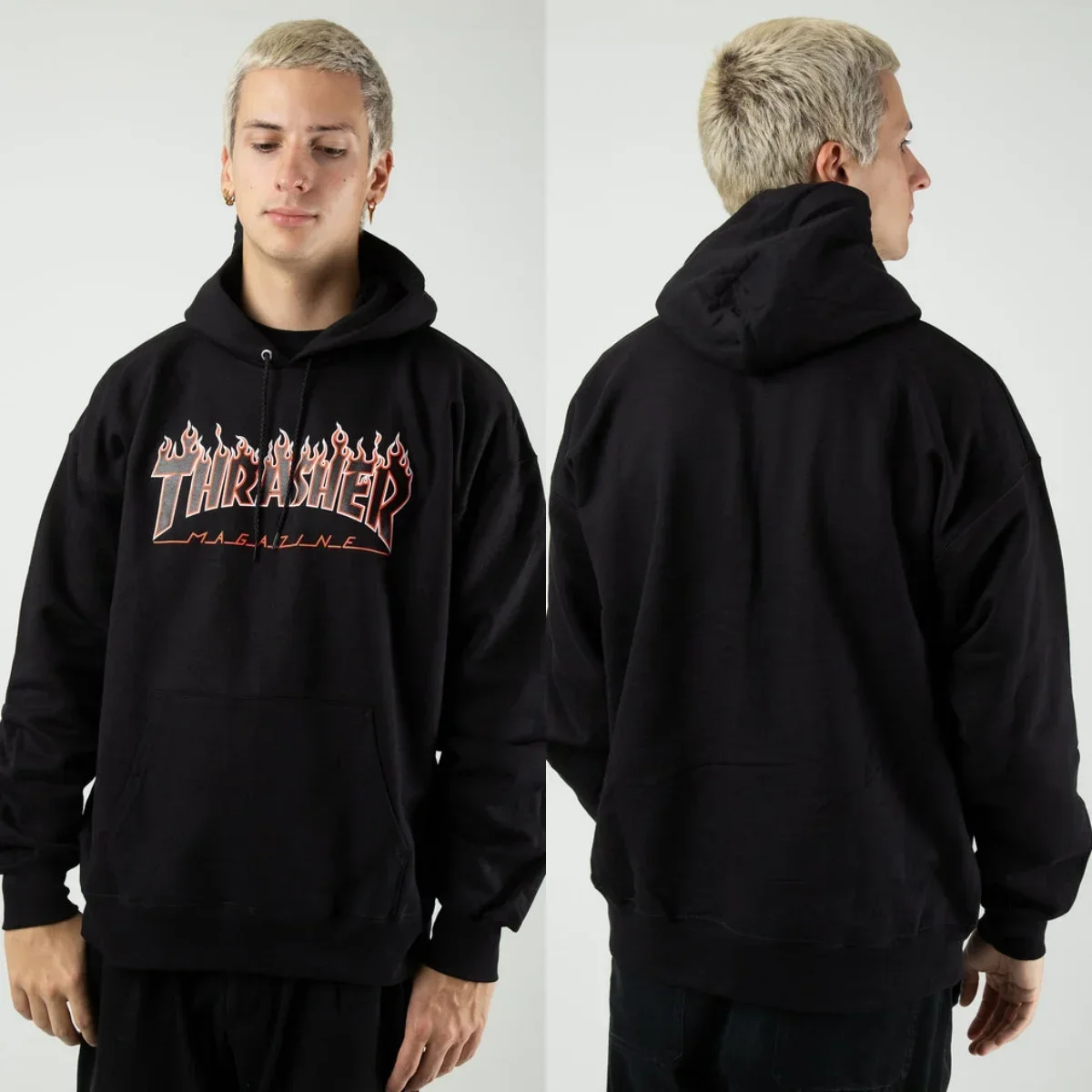 2026 Heiße Thra Hoodies Sher Skateboard Kollektion Sweatshirt mit Grafikdruck Hochwertige Luxus Unisex-Stil für Männer und Frauen – Detail 7