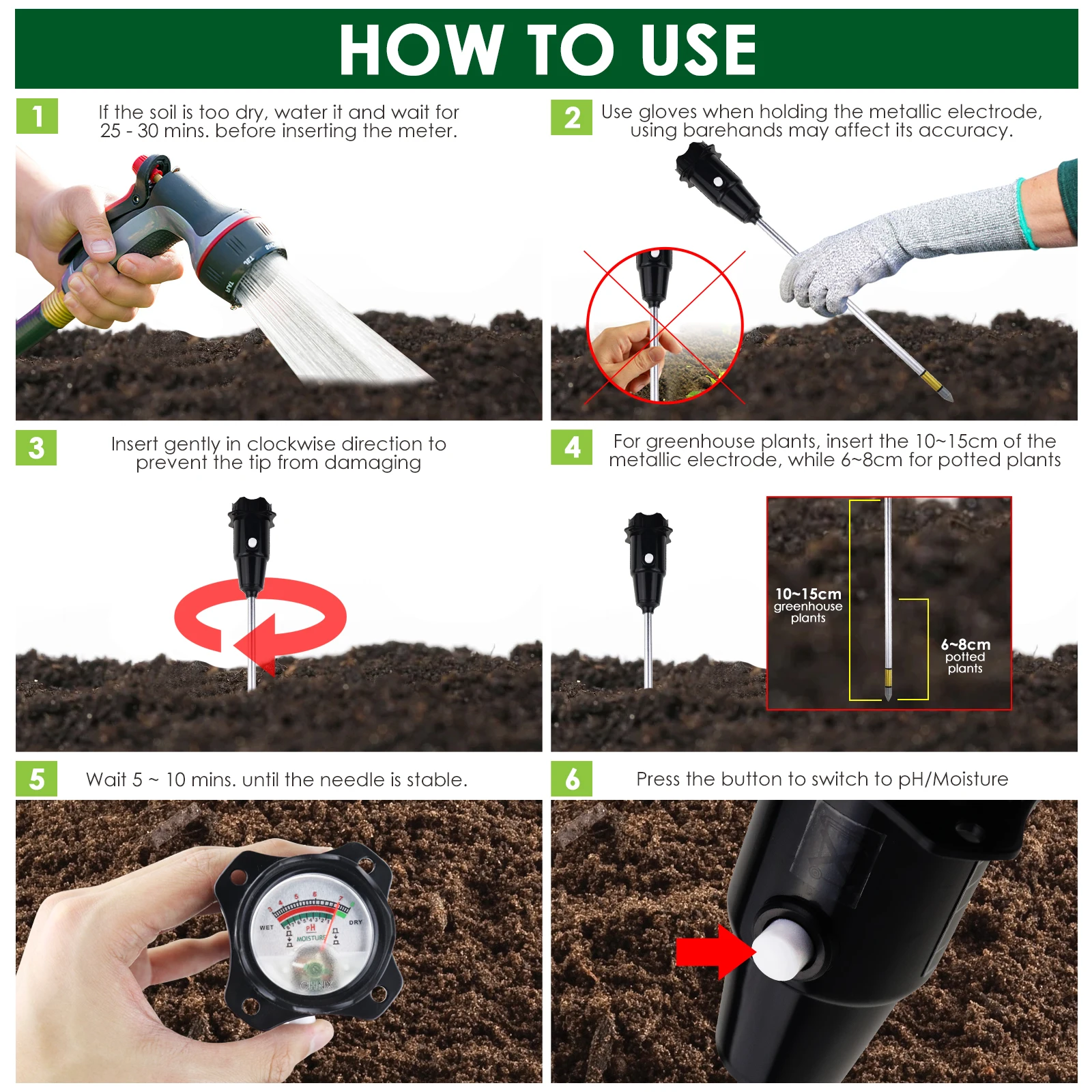 جودة عالية 2 في 1 مقياس درجة ا - مراجعة Ph Meter وسعره