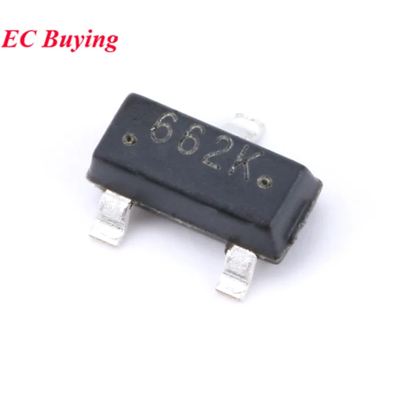 100Pcs/5pcs SC662K 662K SC662K-3.3V SOT-23 250mA Low Dropout Voltage Regulator Chip IC