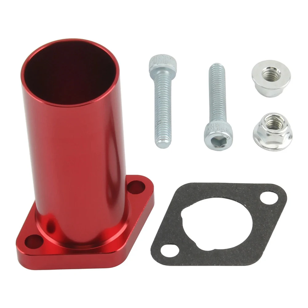 

Bule Black Motorcycle Intake Pipe Motorcycle Carburetor Adapter Motorcycle Dirt Bike Interface Metal Construction