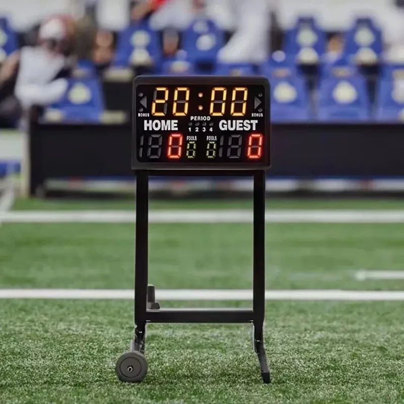 2026 New 12-Digit Electronic Scoreboard for Basketball Games Daily Training and Competition Score Counter for Ball Sports view 5