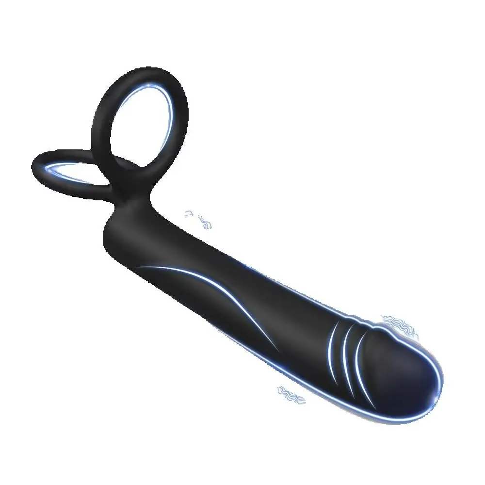 Strap On Anal Plug Vibrator Dick Dildo Sex Toys For Men Couples Bullet Vibrator Penis Ring Double Penetration Vagina Butt Plug