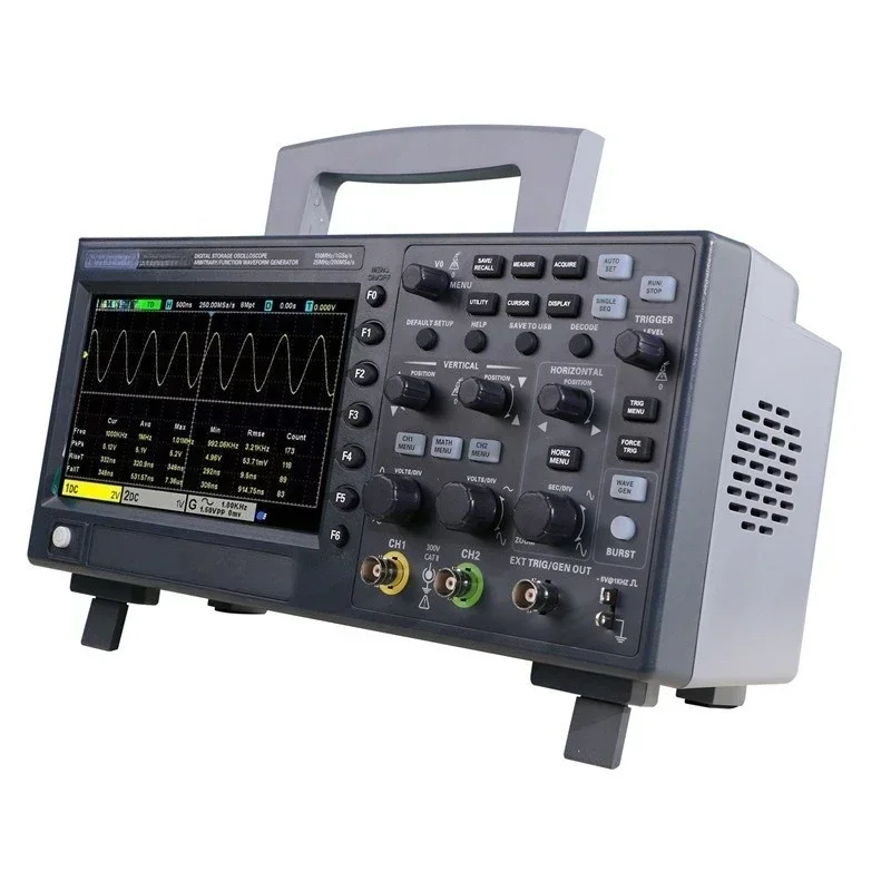 DSO2C10 100MHz (2CH) Digital Storage Oscilloscope DSO2D10 with Signal Source