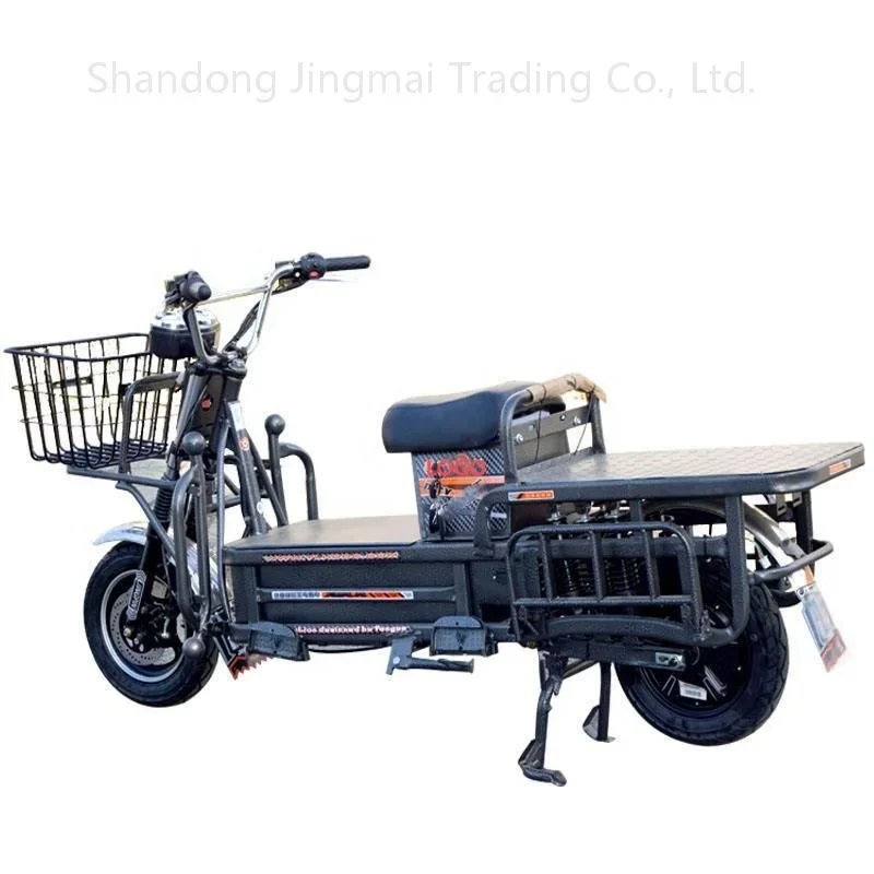 High Quality 1000W Electric Freight Bicycle Motor Chinese With 60V 20A Battery 250-300kg Load Capacity Steel Frame Cargo Bikes