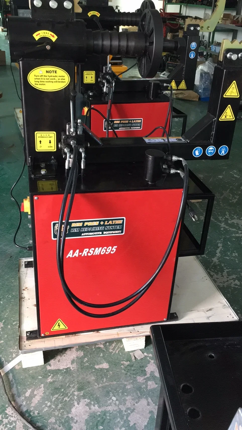 

Горячая ssaleAA4C машина для выпрямления колес из сплава, машина для выпрямления обода без токарного станка, машина для ремонта обода AA-RSM695