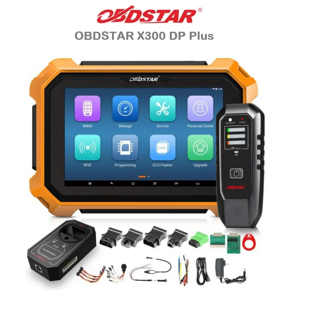 

OBDSTAR X300 DP Plus X300 PAD2 C Package Full Version With Free FCA 12 8 Adapter and P004 Adapter