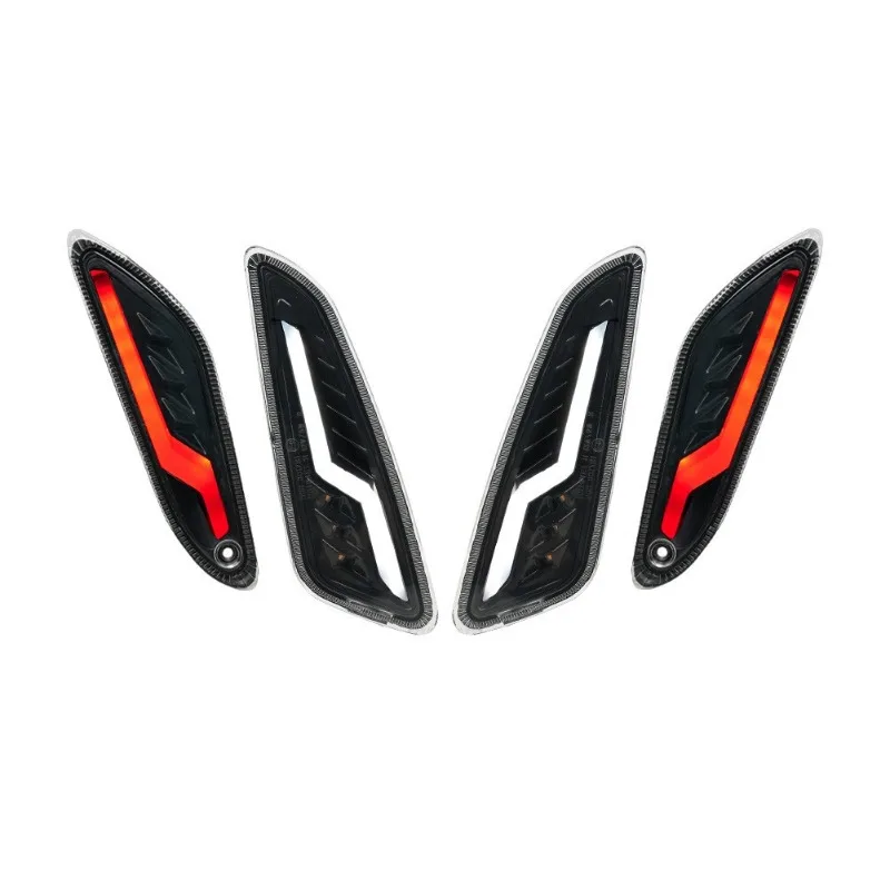 For ​LED Turn Signals for Vespa Sprint/Primavera, Front & Rear LED Indicator Lights with DRL Function
