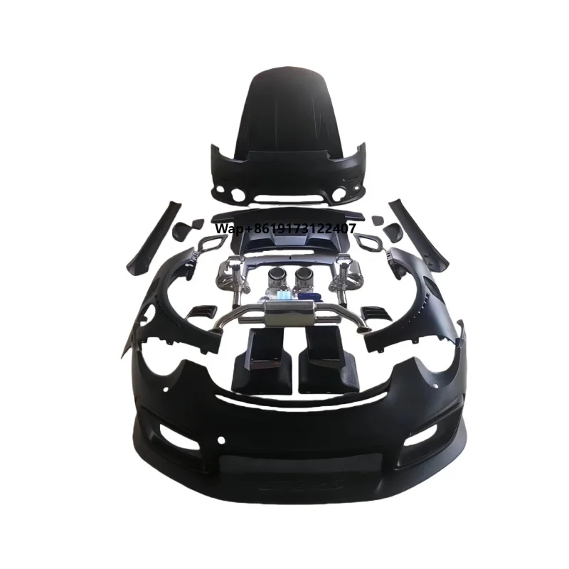 

Suitable for 911 991.1 991.2 Upgraded GT2RS Resin Material Large Surround Complete Body Kit