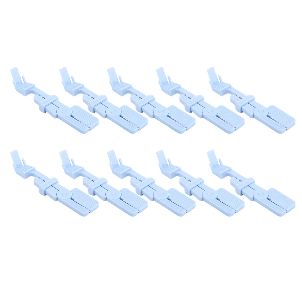 Durable 5/10Pcs Dental Lab X-Ray Film Snap Clip Digital X Ray Radiograph Storage Serrate Clamp Holder Dentistry Tool Accessories