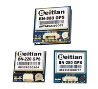 Beitian BN-880 BN-220 BN-180 3.0V-5.0V TTL level GNSS module GPS GLONASS Dual GPS module antenna,built in FLASH