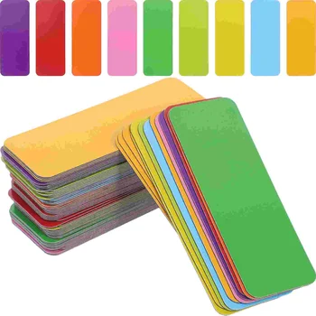 Quadro magnético para geladeira, etiquetas apagáveis, Dry Erase Card, Chore Ímãs, tiras de resina, Name Tag, Wipe Off Markers, 72 pcs