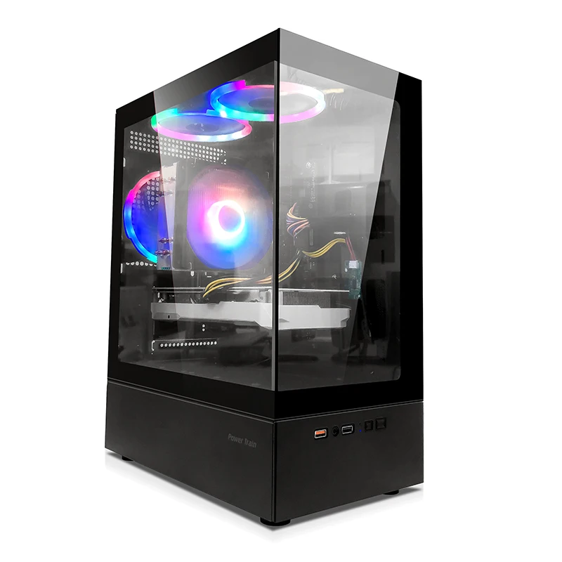 Core i3 i i7 barato completo jogo pc personalizado computador conjunto equipamentos desktops pré-construído por atacado construir desktop gamer pc