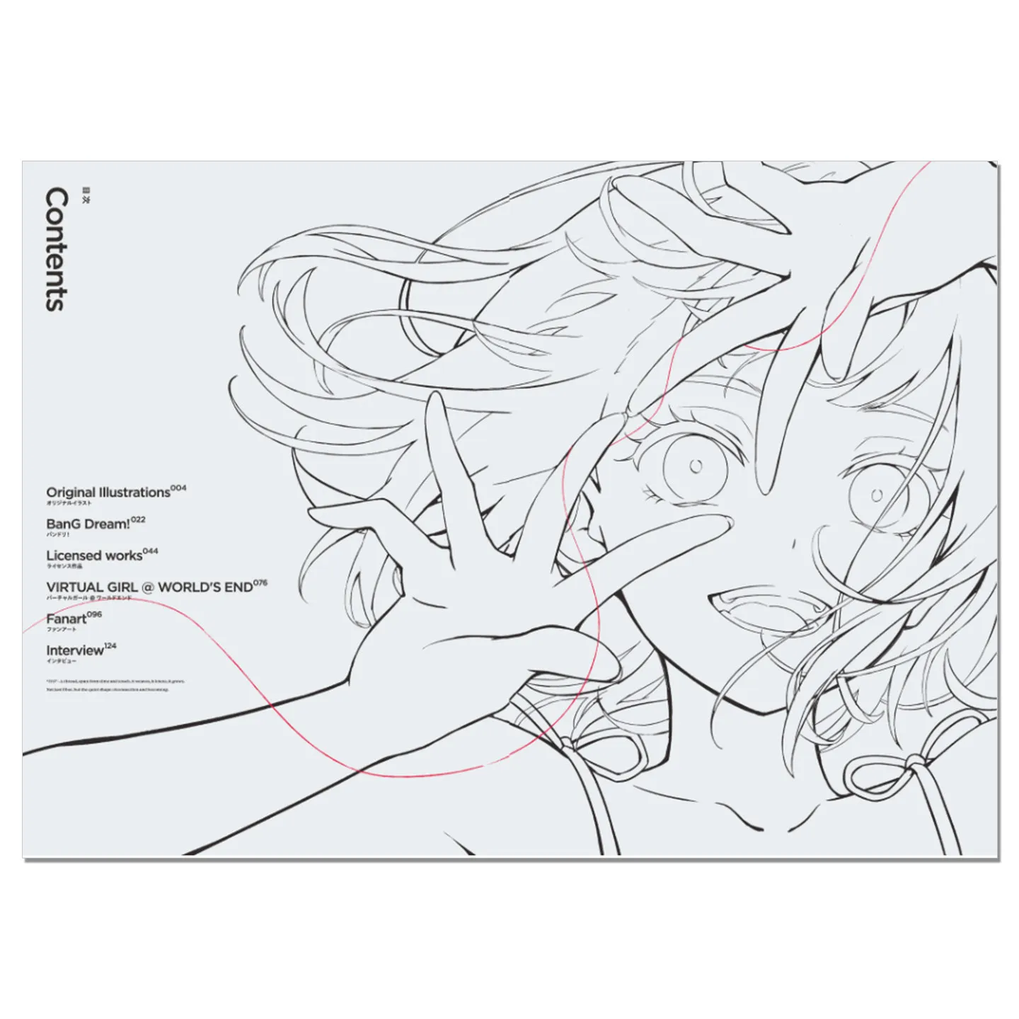 OSAMU NOBUSAWA ART BOOK “ITO” | Debut Illustration Collection By BanG Dream! Official Artist