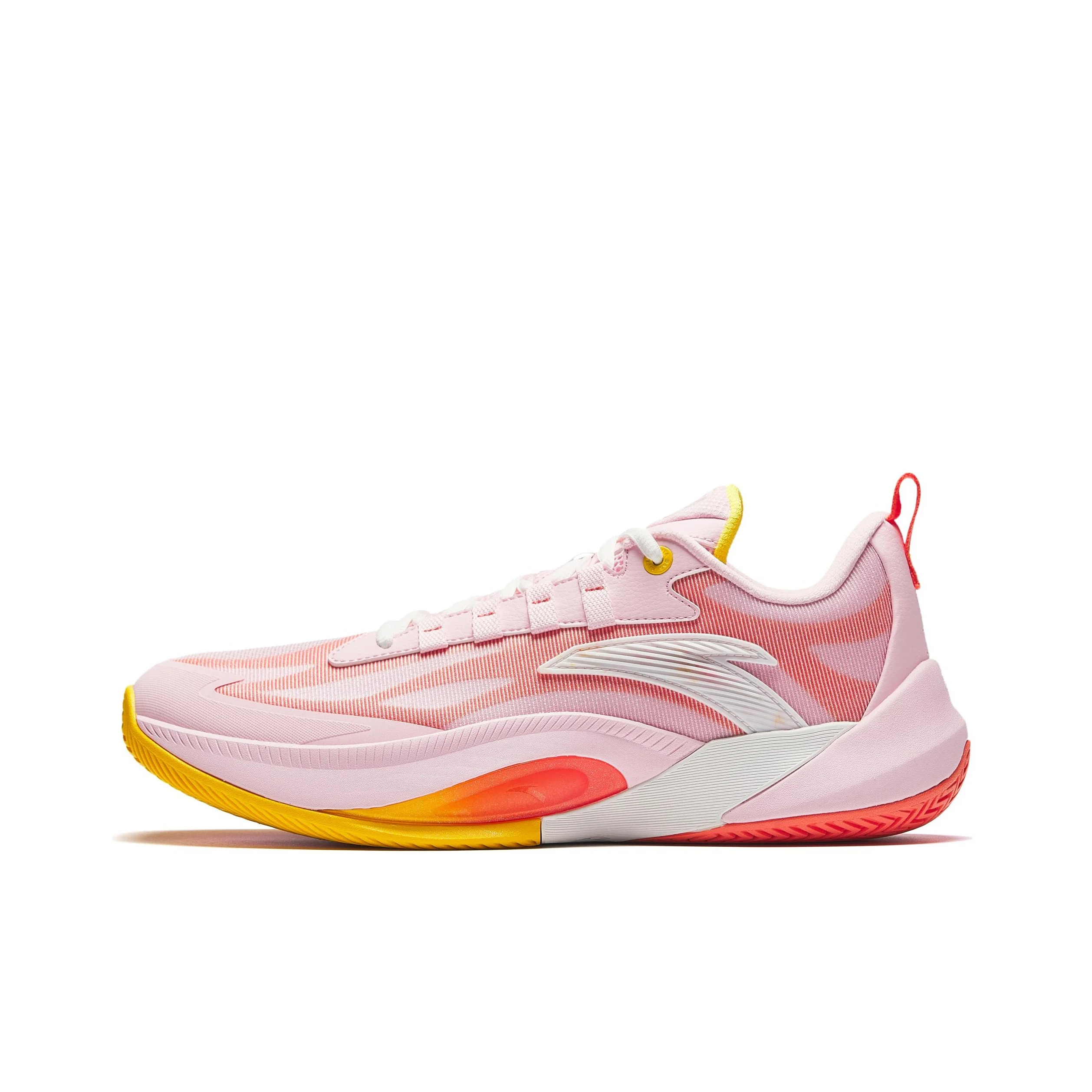 Anta Zap 1 TD Honey Peach Textile, Synthetic Leather Low top Basketball Shoes Men's Pink 912421601Q-4