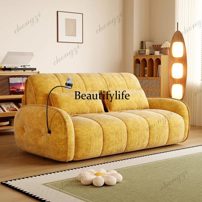 Yellow Design Electric Recliner Sofas China Cheap Modern Luxury Living Room Sofas European Quality Divano Soggiorno Furniture